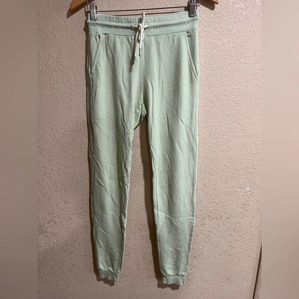 Mate the label light mint green joggers XS